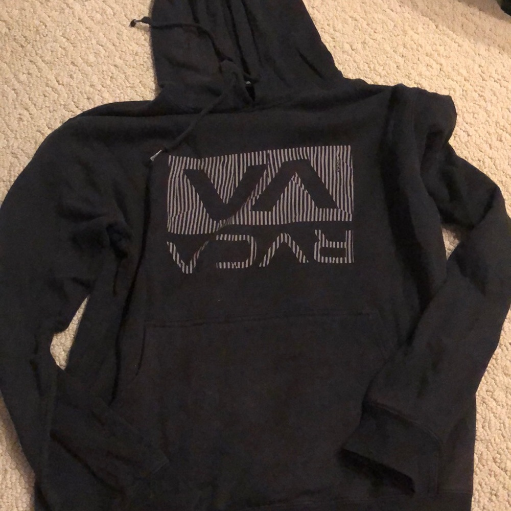 Black RVCA hoodie size small